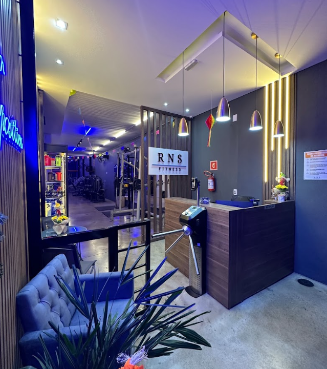 Imagem da estrutura da academia