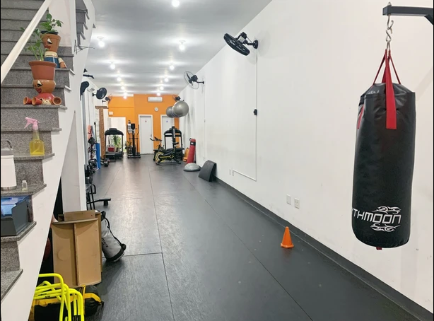 Imagem da estrutura da academia