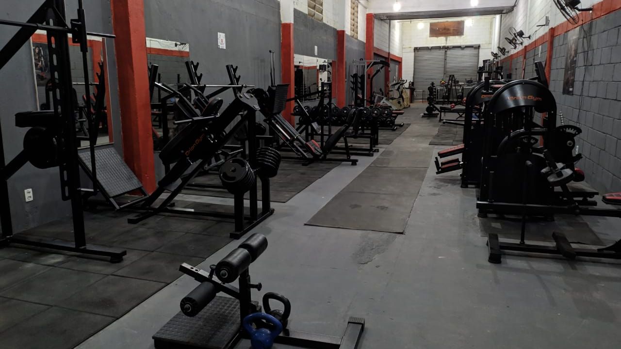 Imagem da estrutura da academia