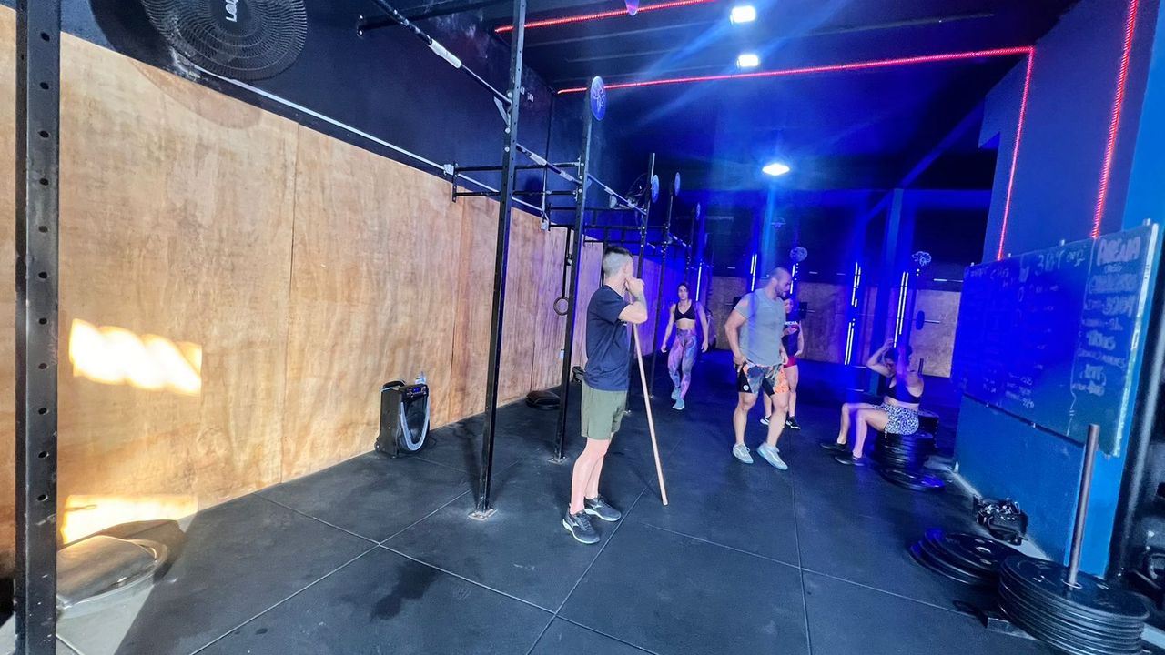 Imagem da estrutura da academia