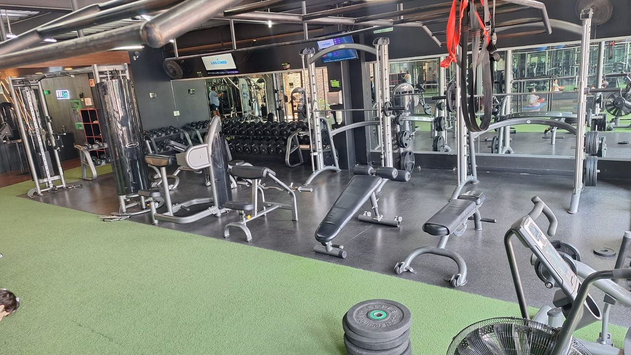 Imagem da estrutura da academia