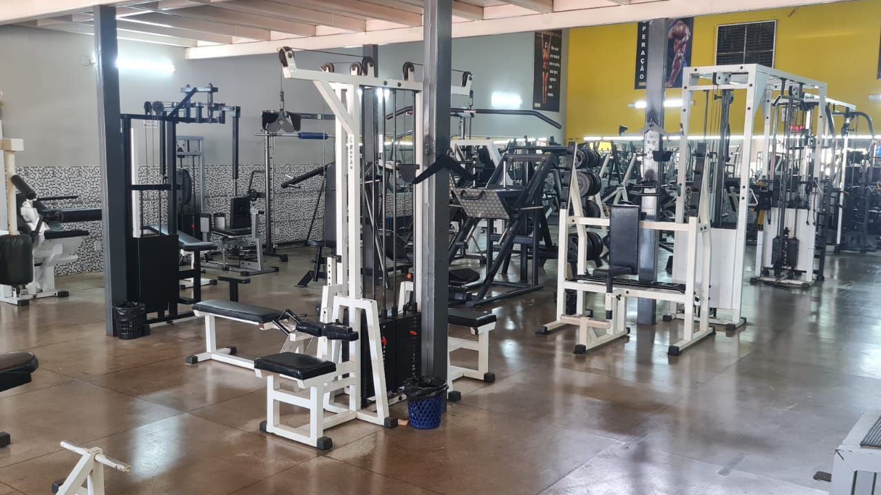 Imagem da estrutura da academia