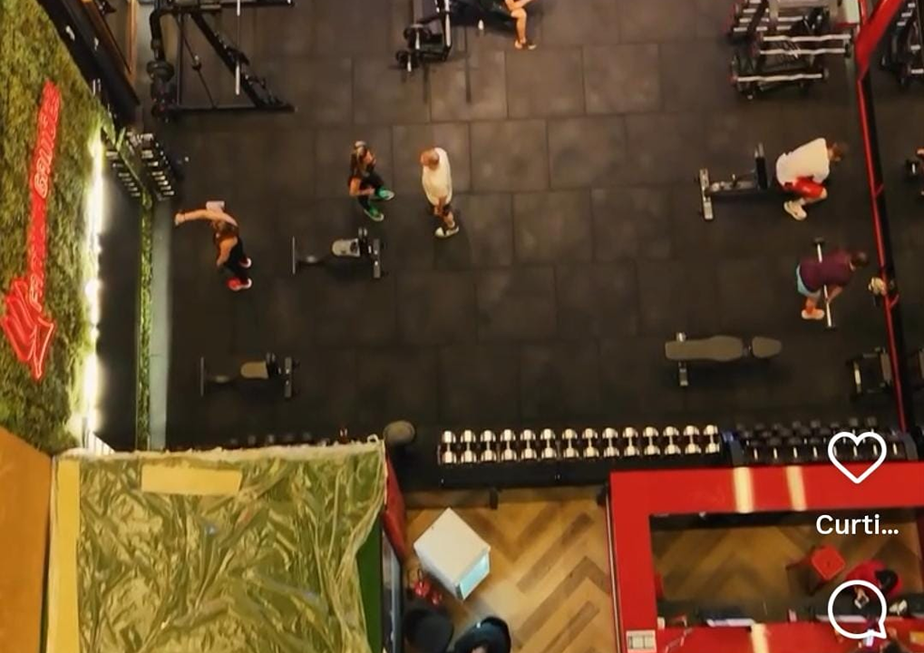 Imagem da estrutura da academia