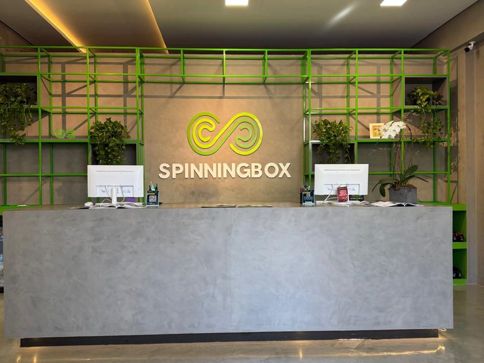 Imagem da estrutura da academia