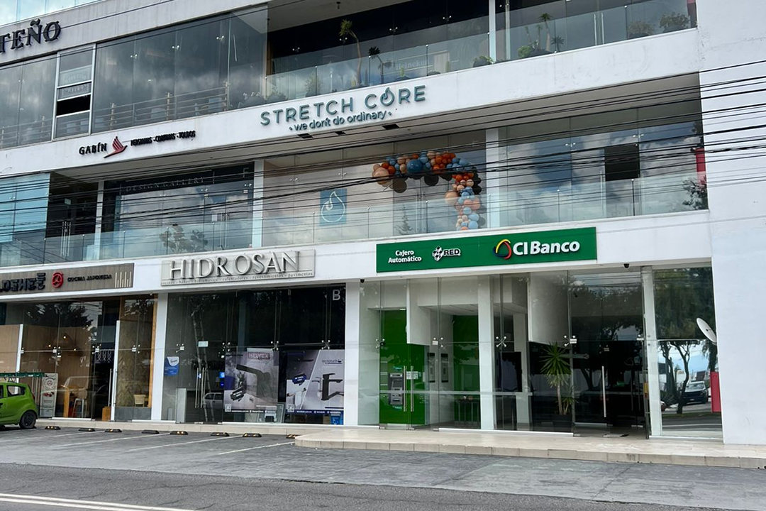 Imagem da estrutura da academia