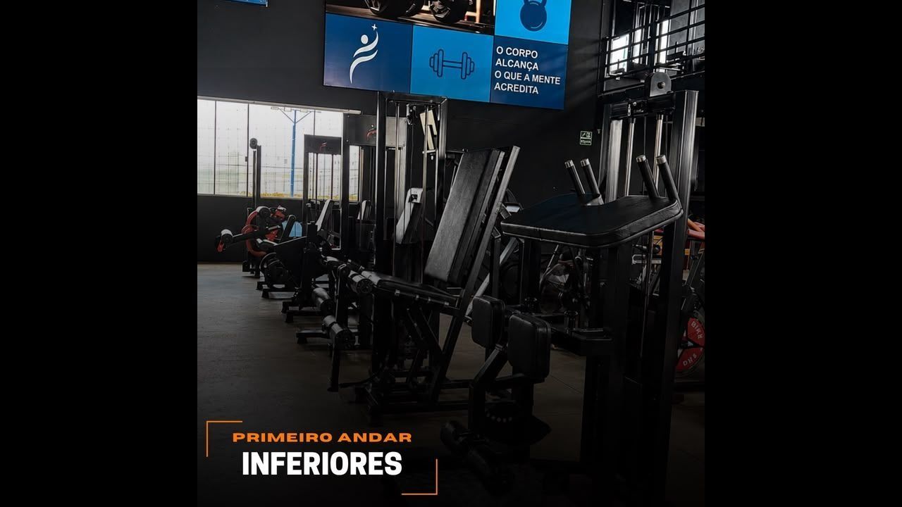 Imagem da estrutura da academia