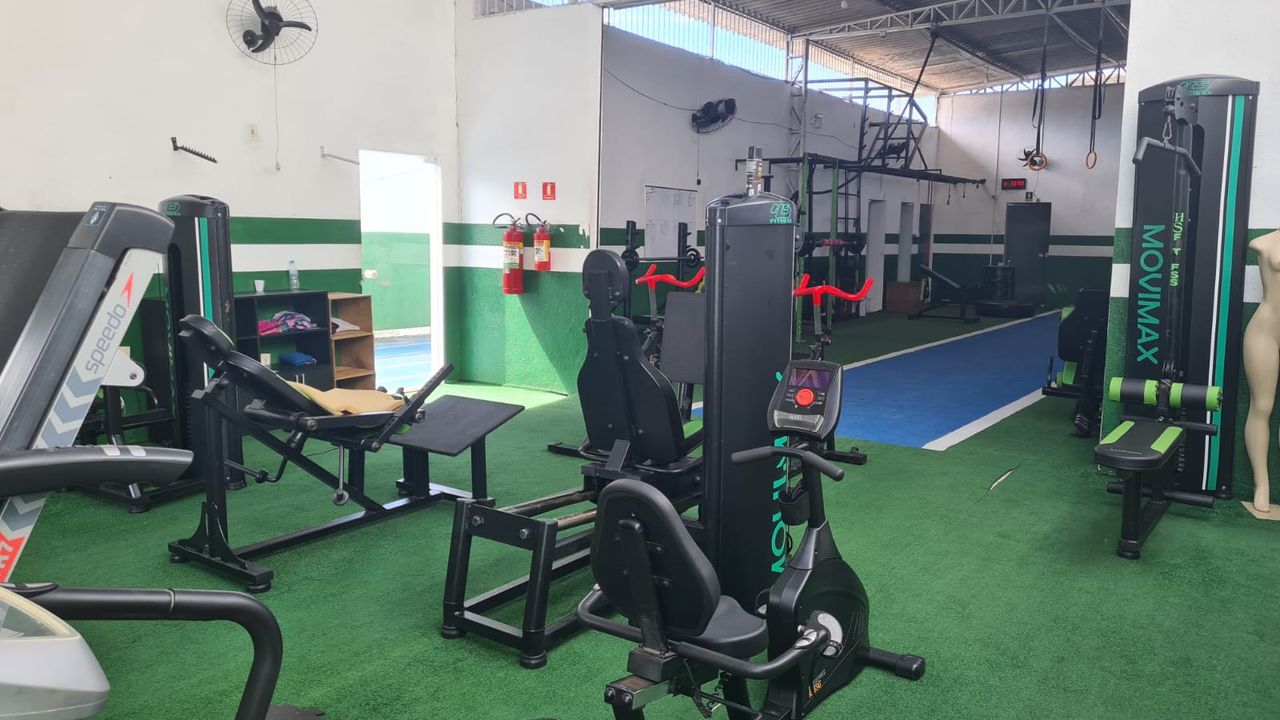 Imagem da estrutura da academia