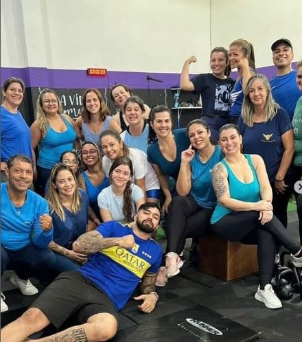 Imagem da estrutura da academia