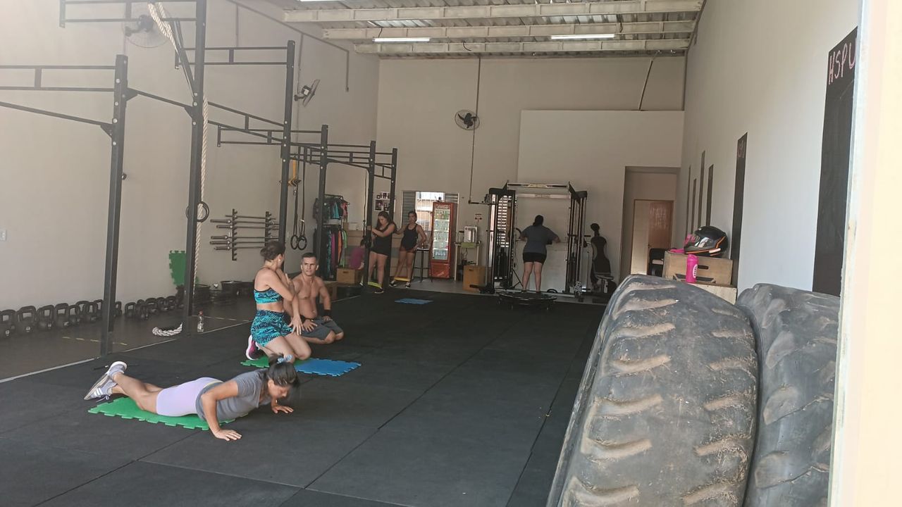 Imagem da estrutura da academia