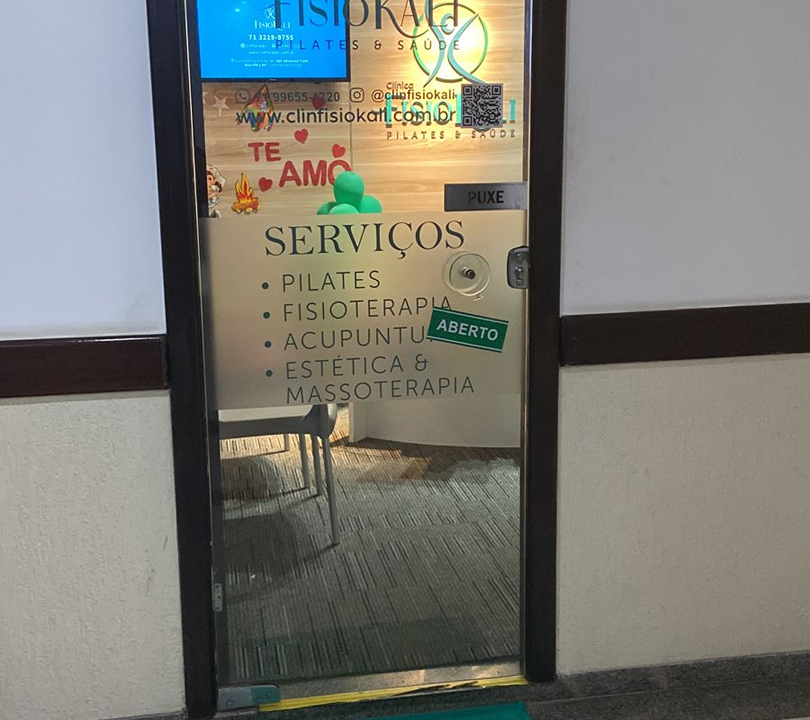 Imagem da estrutura da academia