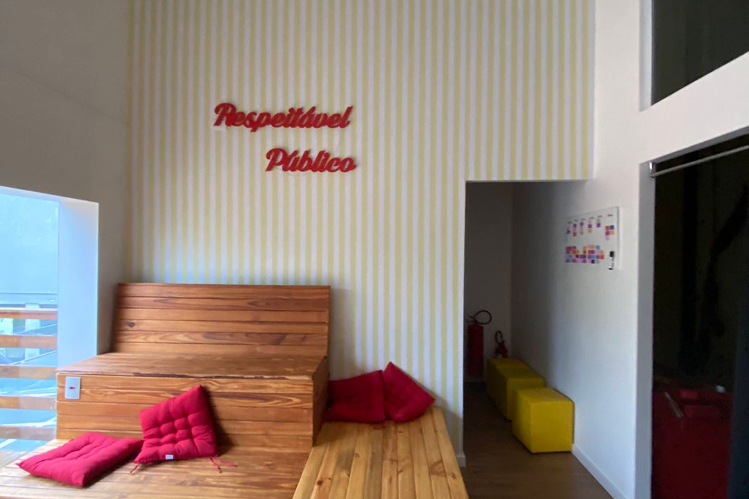 Imagem da estrutura da academia