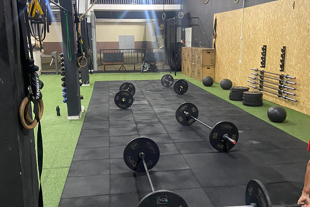 Imagem da estrutura da academia