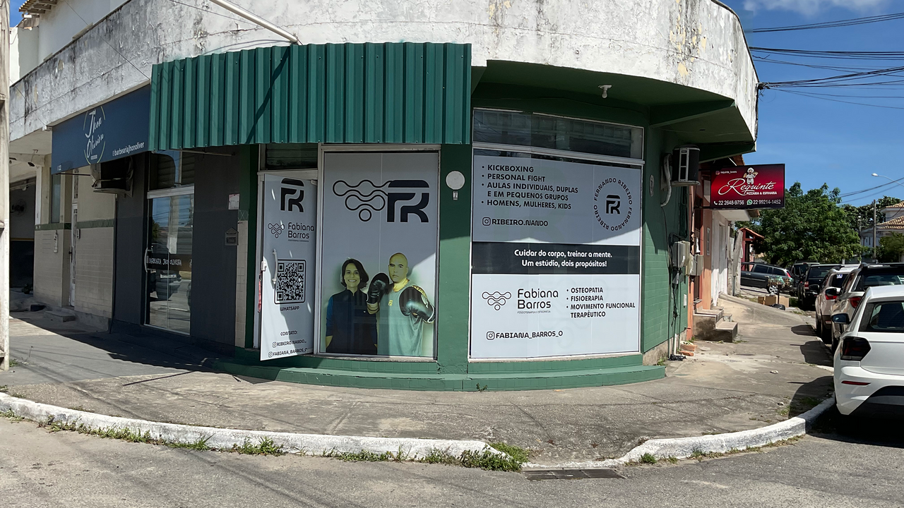 Imagem da estrutura da academia