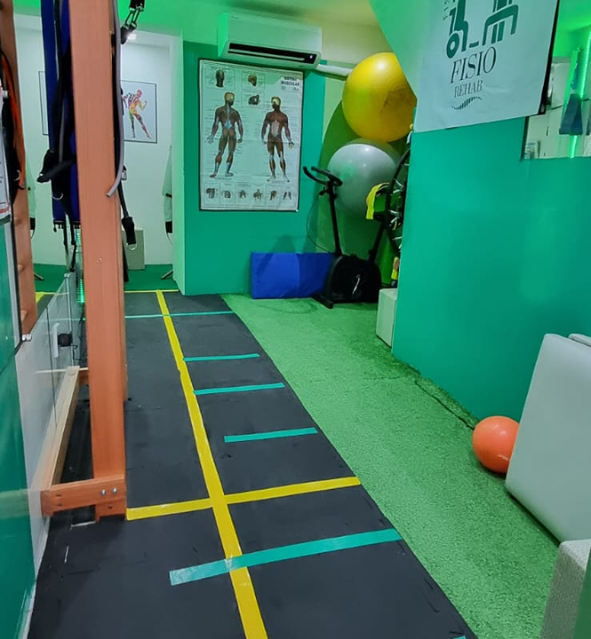 Imagem da estrutura da academia