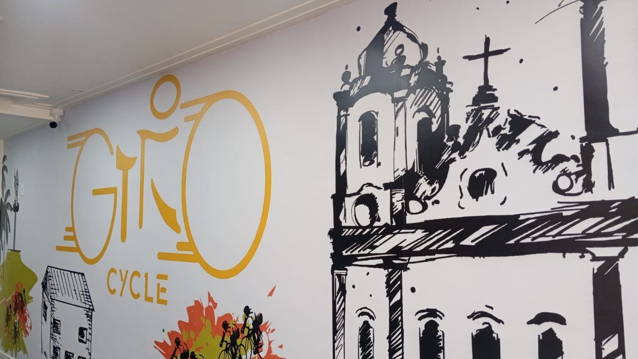 Imagem da estrutura da academia