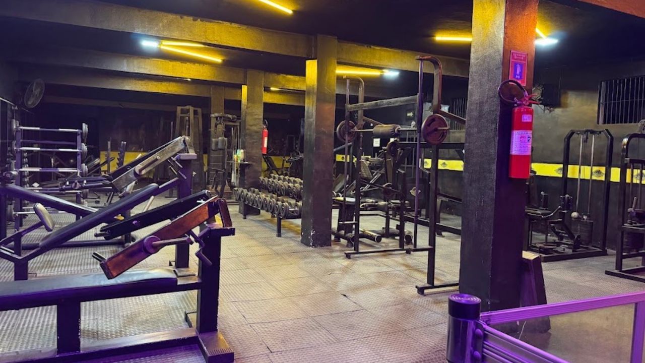 Imagem da estrutura da academia