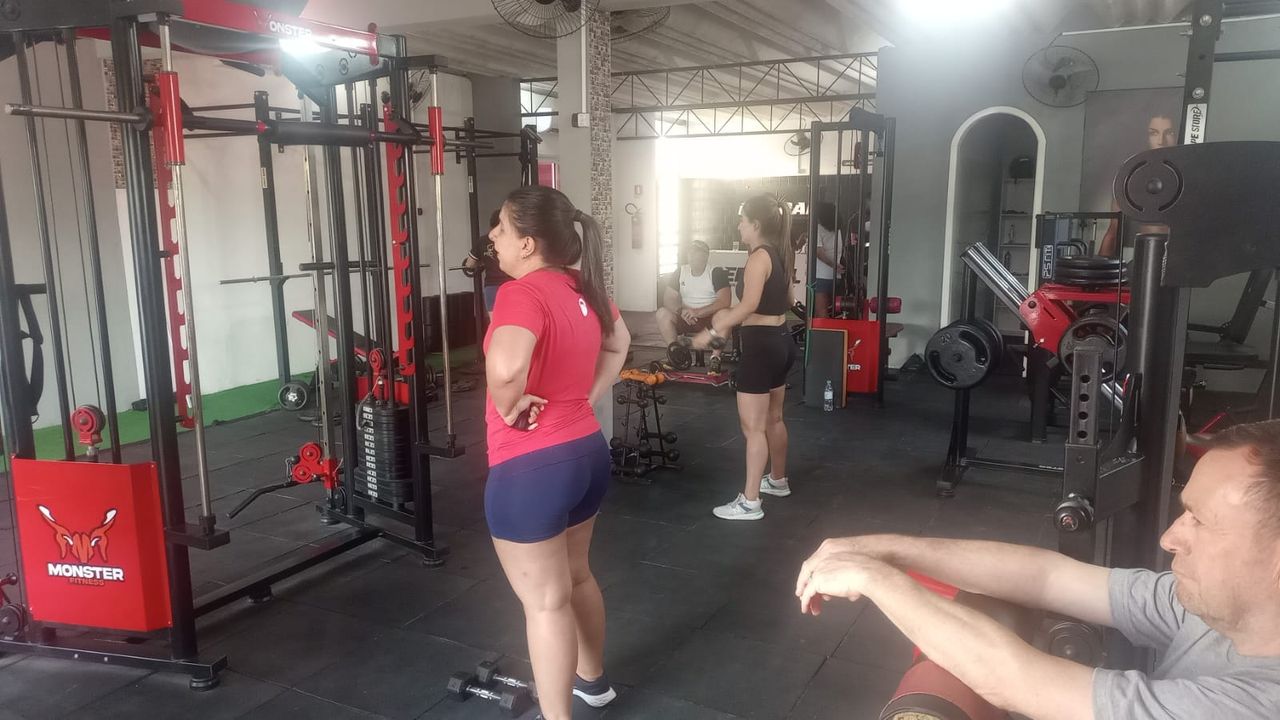 Imagem da estrutura da academia