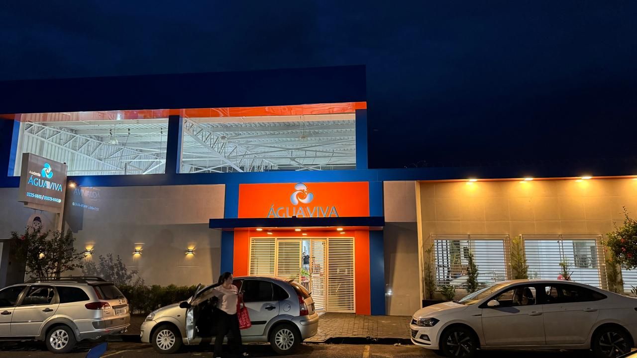 Imagem da estrutura da academia