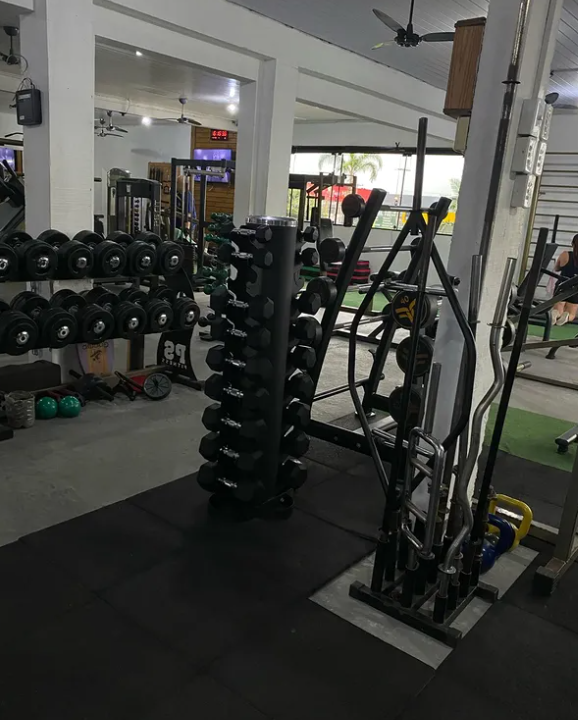 Imagem da estrutura da academia