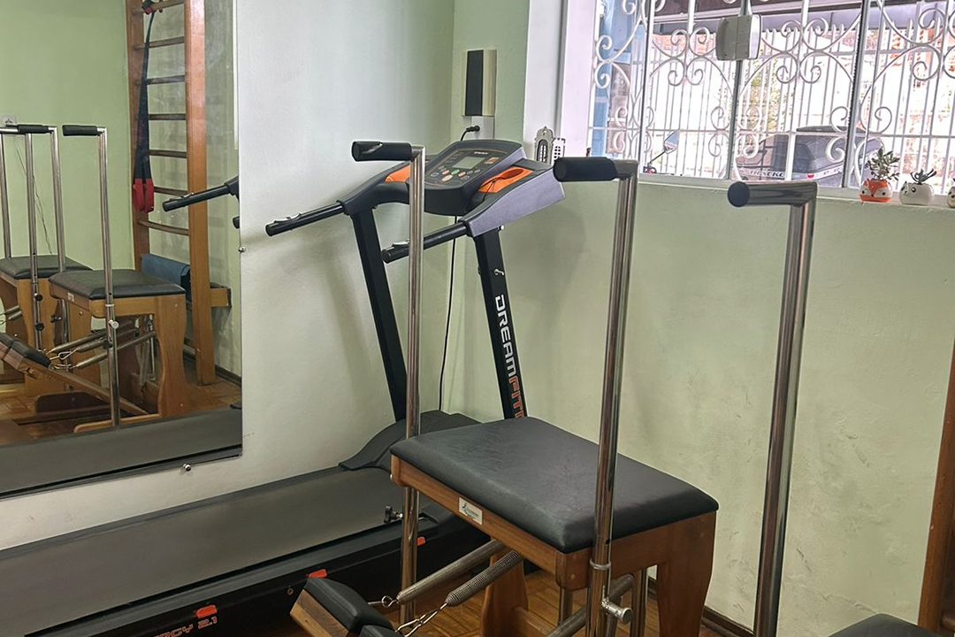 Imagem da estrutura da academia