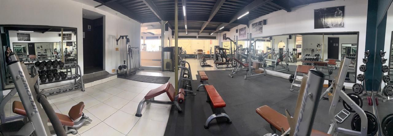 Imagem da estrutura da academia