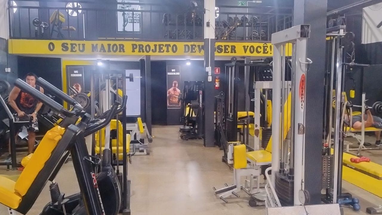 Imagem da estrutura da academia