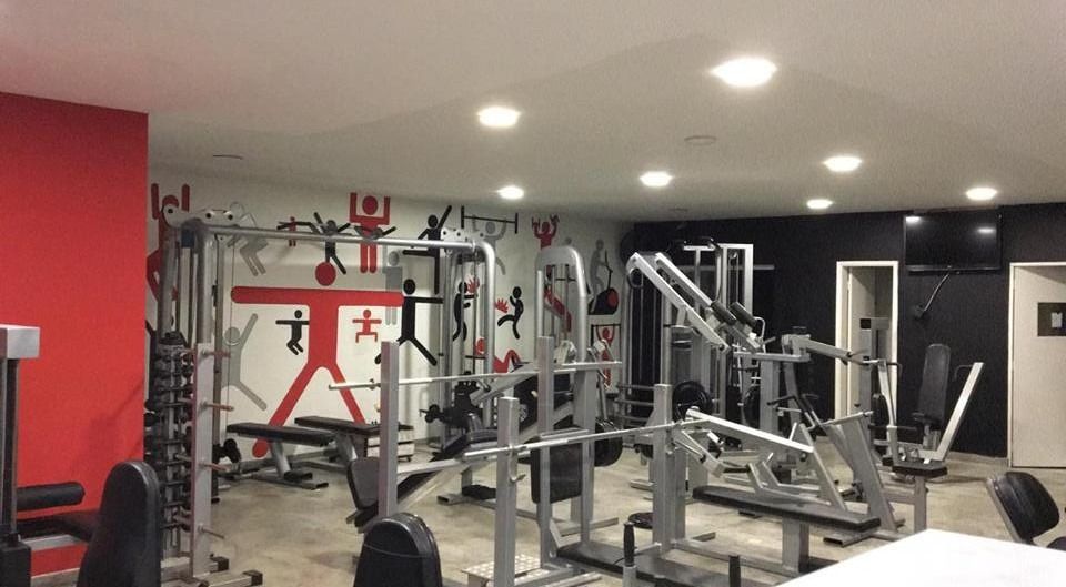 Imagem da estrutura da academia