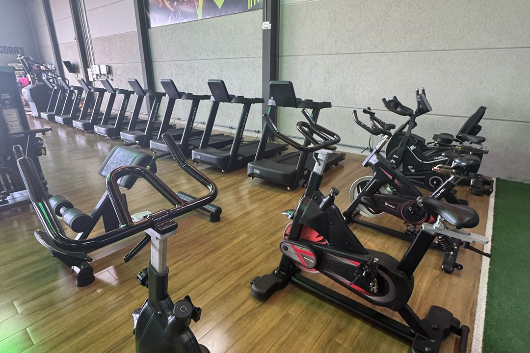 Imagem da estrutura da academia