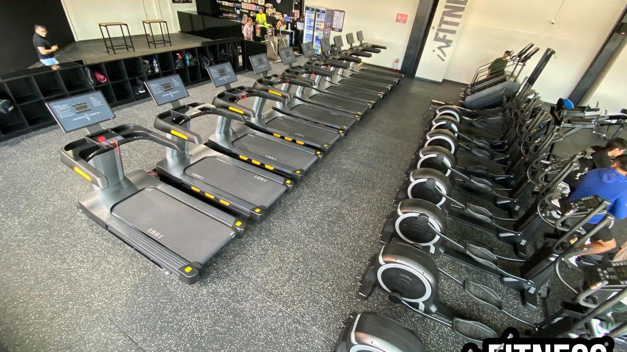 Imagem da estrutura da academia