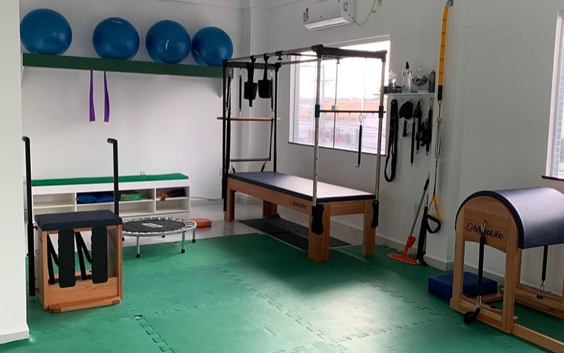 Imagem da estrutura da academia