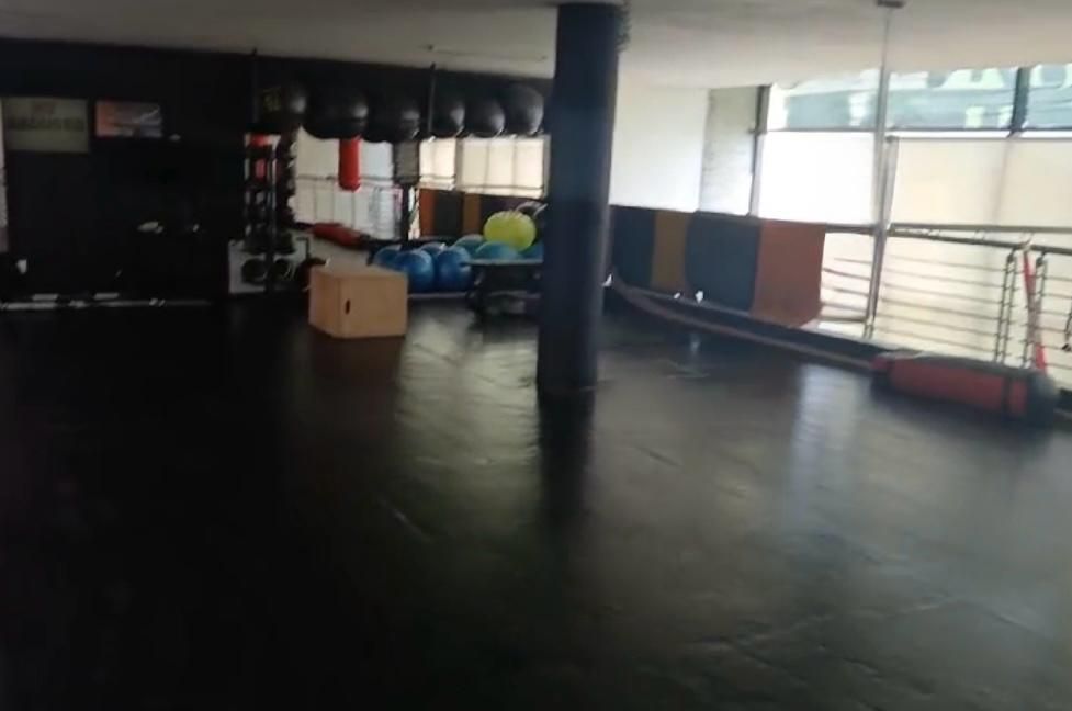 Imagem da estrutura da academia