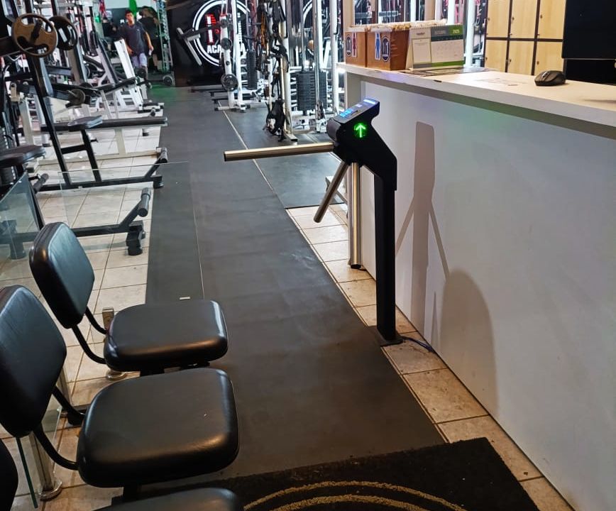 Imagem da estrutura da academia