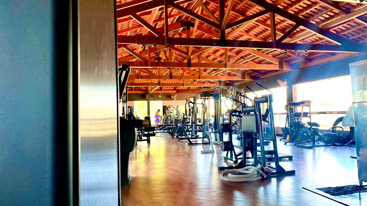 Imagem da estrutura da academia