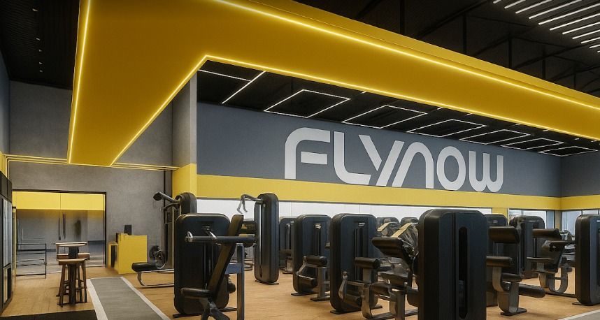 Imagem da estrutura da academia