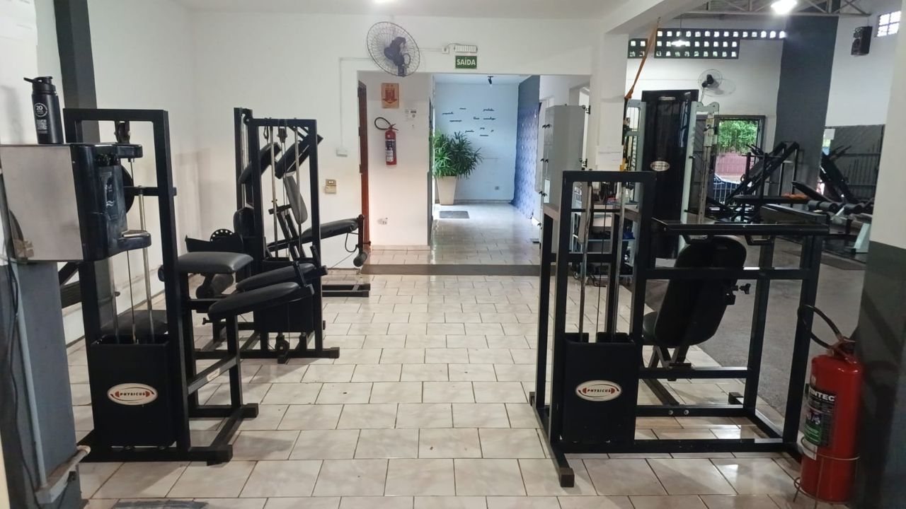 Imagem da estrutura da academia