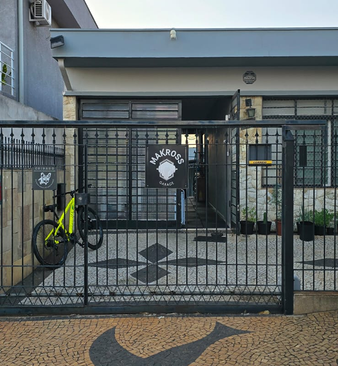 Imagem da estrutura da academia