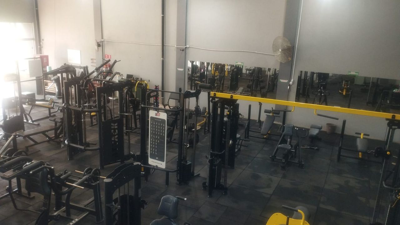 Imagem da estrutura da academia