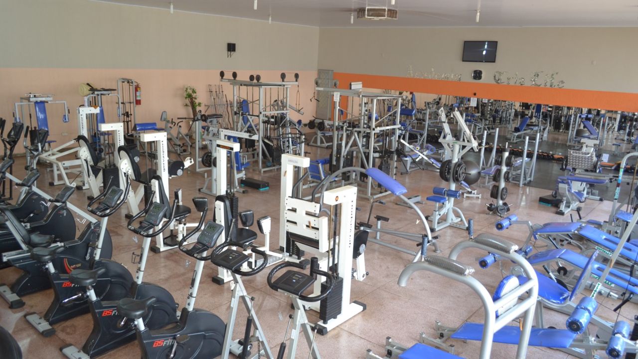 Imagem da estrutura da academia
