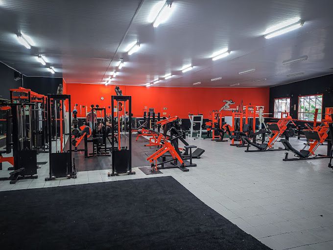 Imagem da estrutura da academia