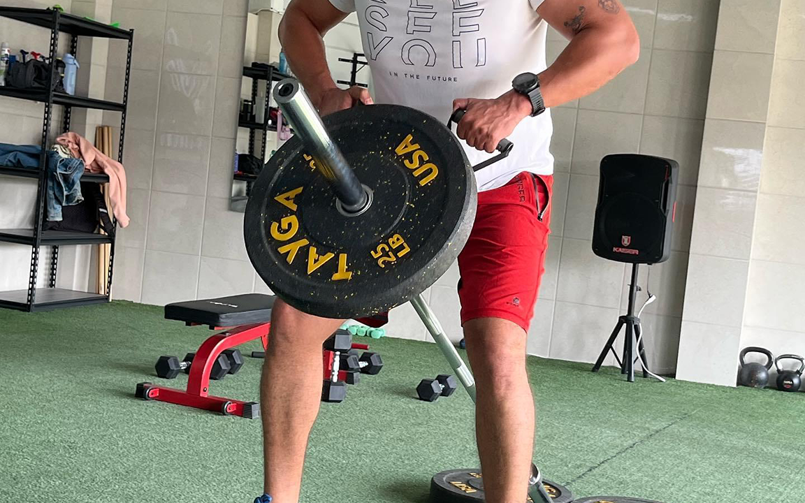 Imagem da estrutura da academia