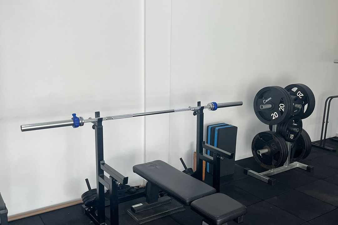 Imagem da estrutura da academia