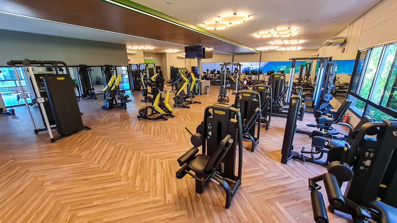 Imagem da estrutura da academia