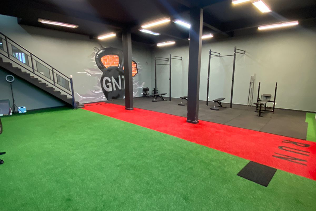 Imagem da estrutura da academia