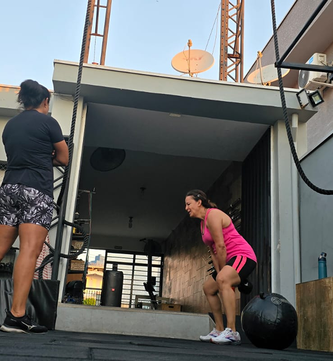 Imagem da estrutura da academia