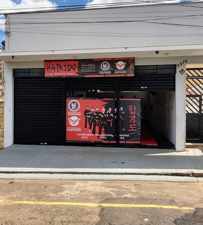 Imagem da estrutura da academia