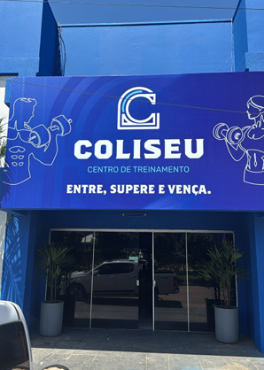 Imagem da estrutura da academia
