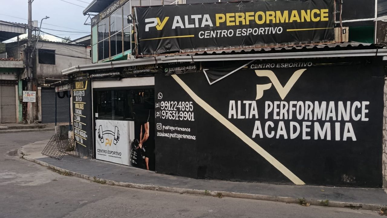 Imagem da estrutura da academia
