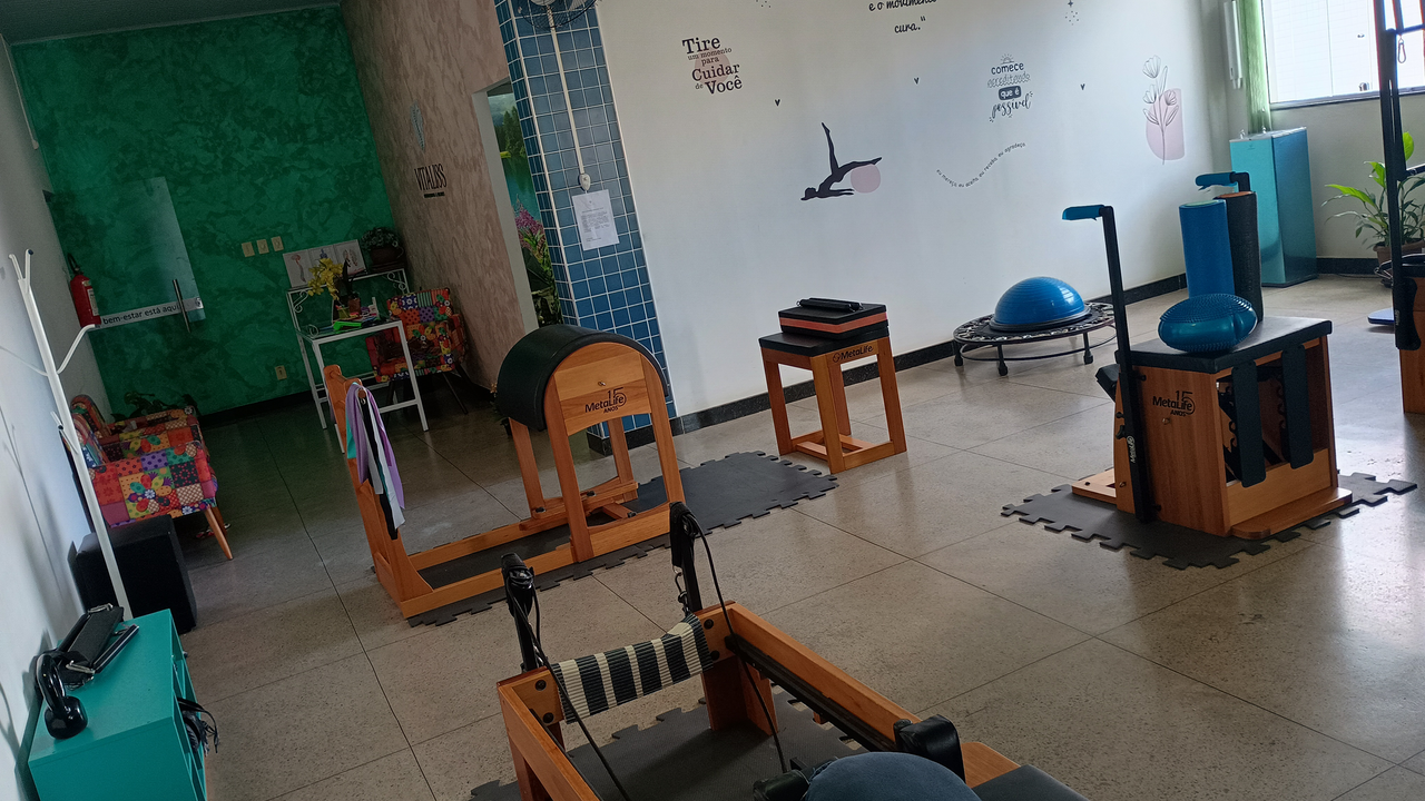 Imagem da estrutura da academia