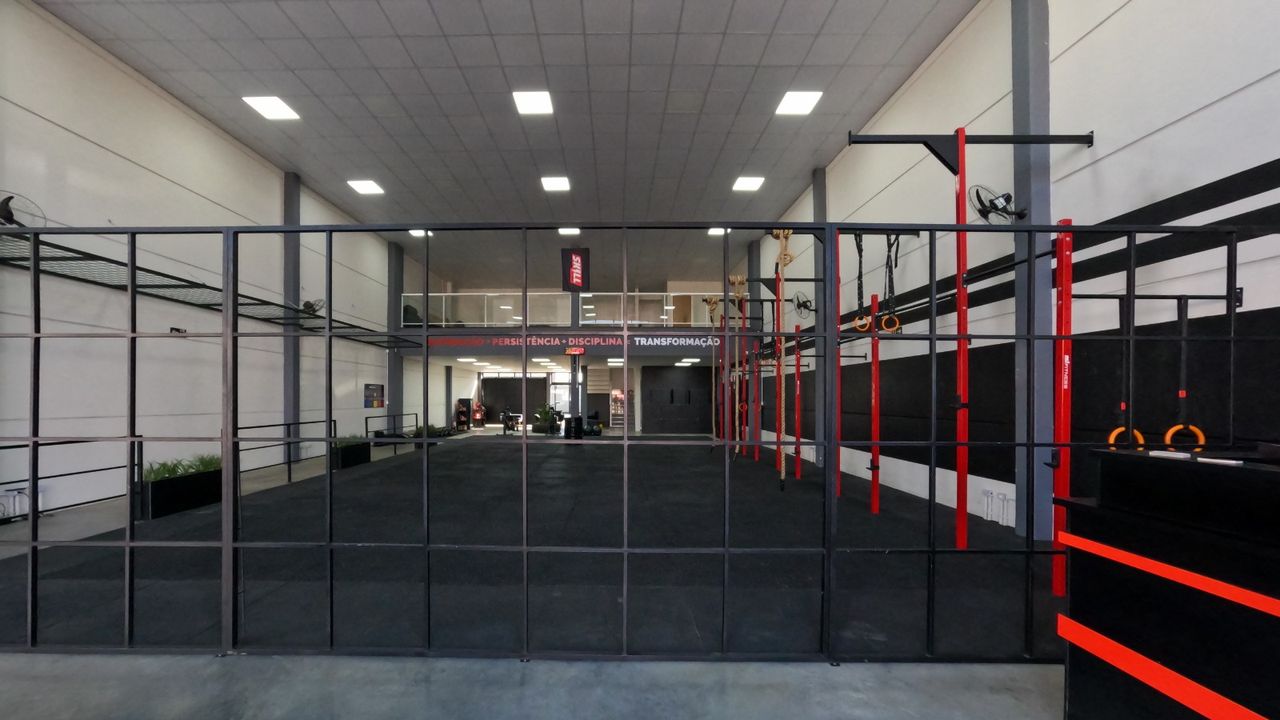 Imagem da estrutura da academia