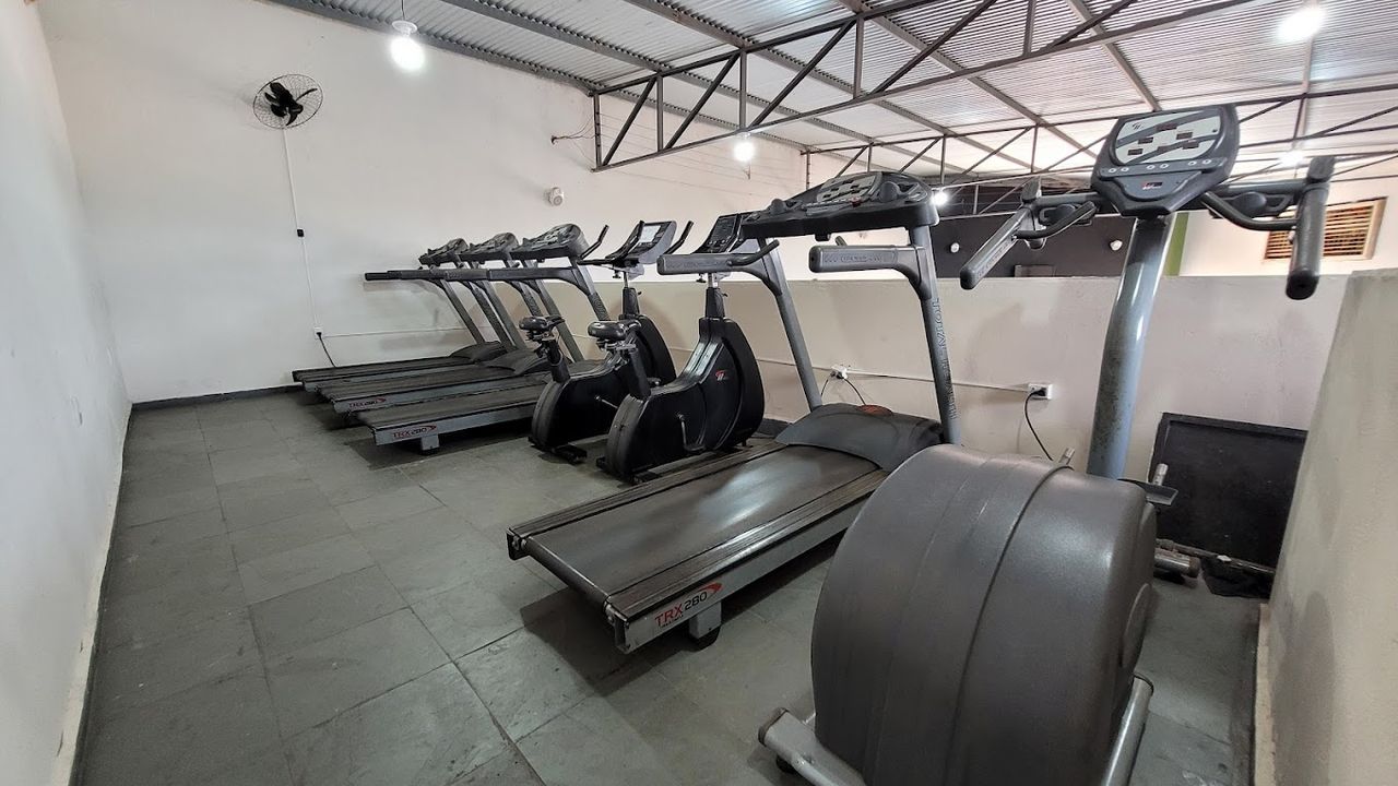 Imagem da estrutura da academia